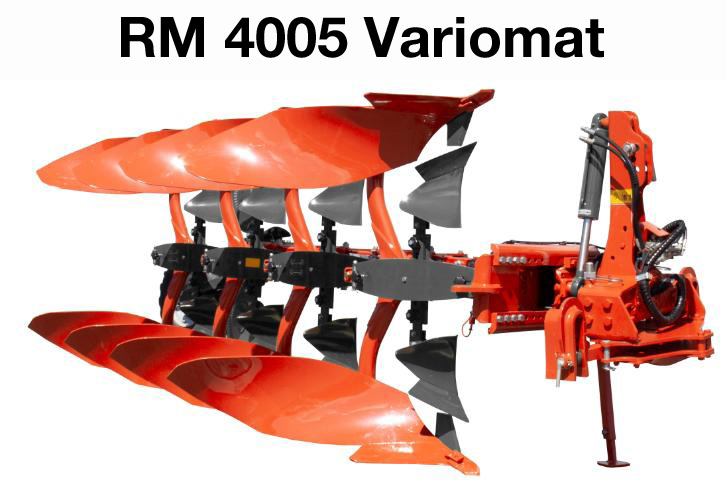 kubota volldrehpflug rm 4005 variomat