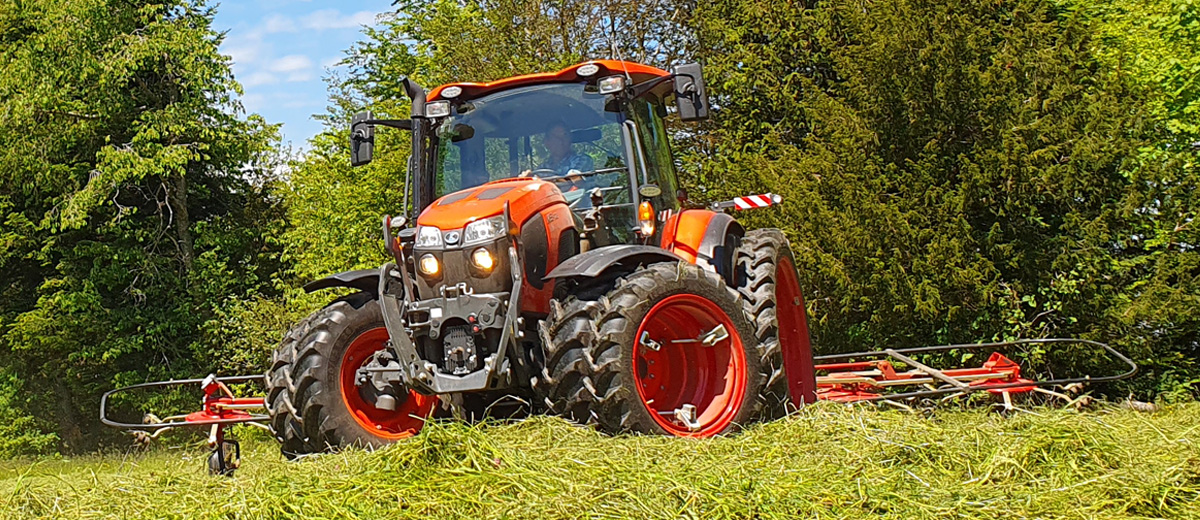 Kubota Traktoren im Einsatz