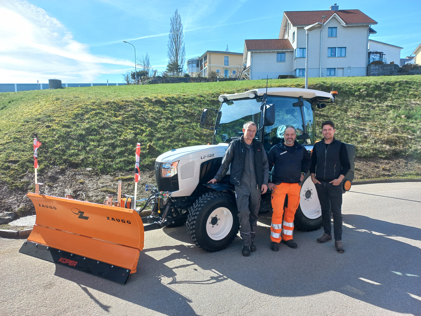 Kubota L2 622 Gemeinde Kirchberg SG 01