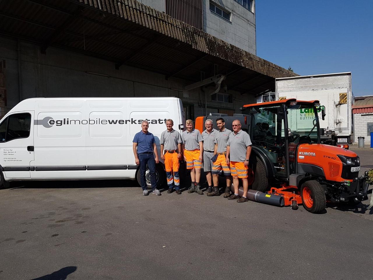 kubota stw40 gemeinde nottwil