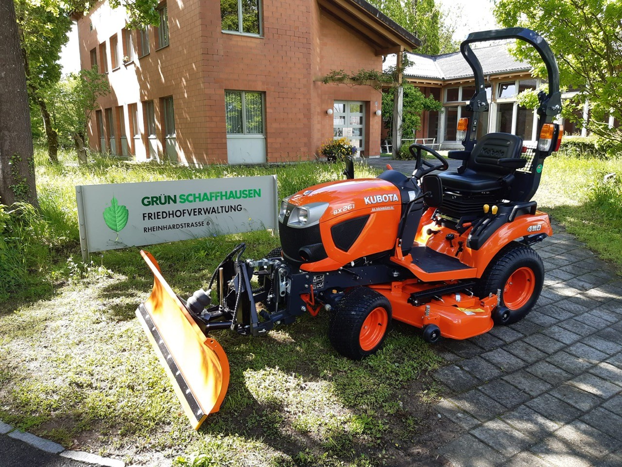 Kubota BX261DV Gruen Schaffhausen